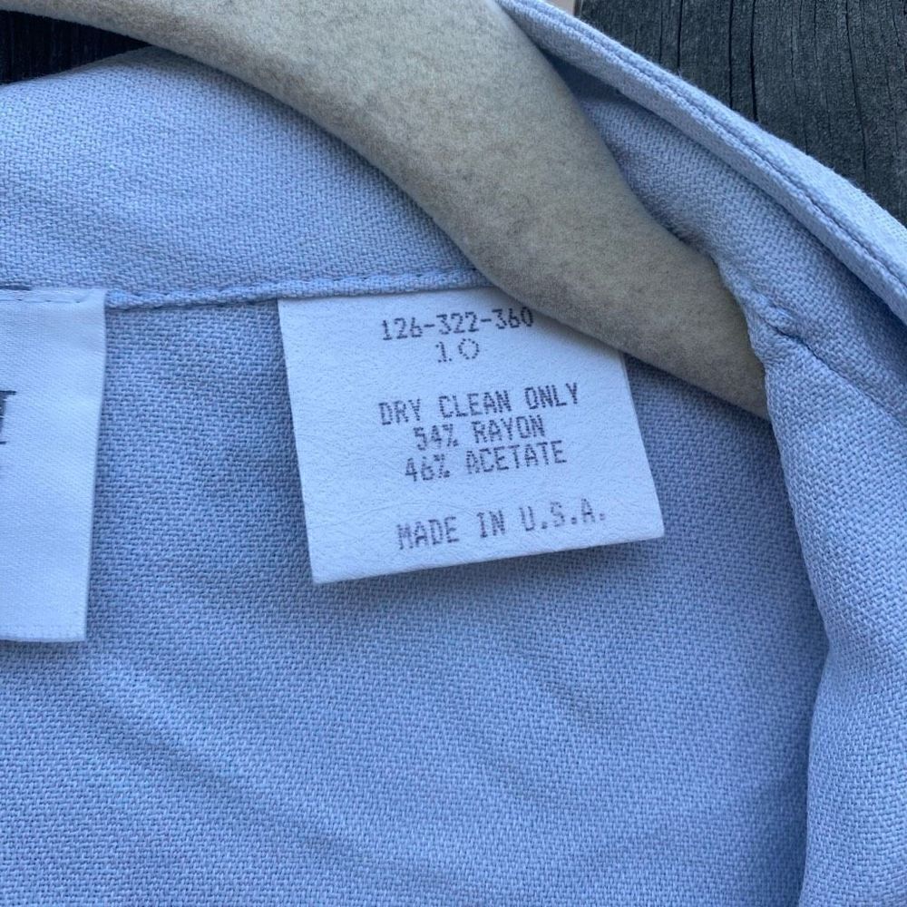 Hugo Buscati Light Blue Button Front Tunic | 10 - Picture 3 of 4